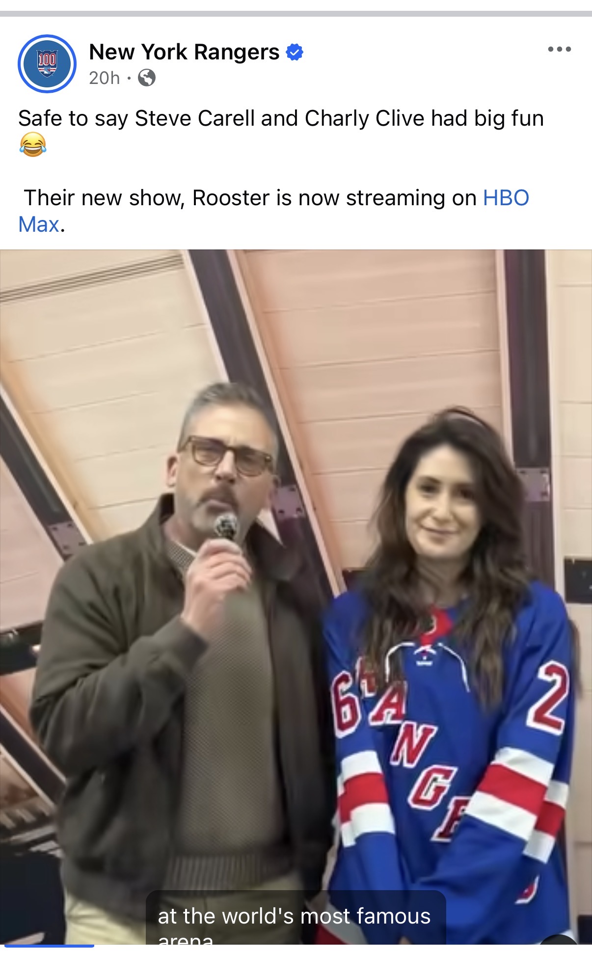 New York Rangers - Facebook Reel